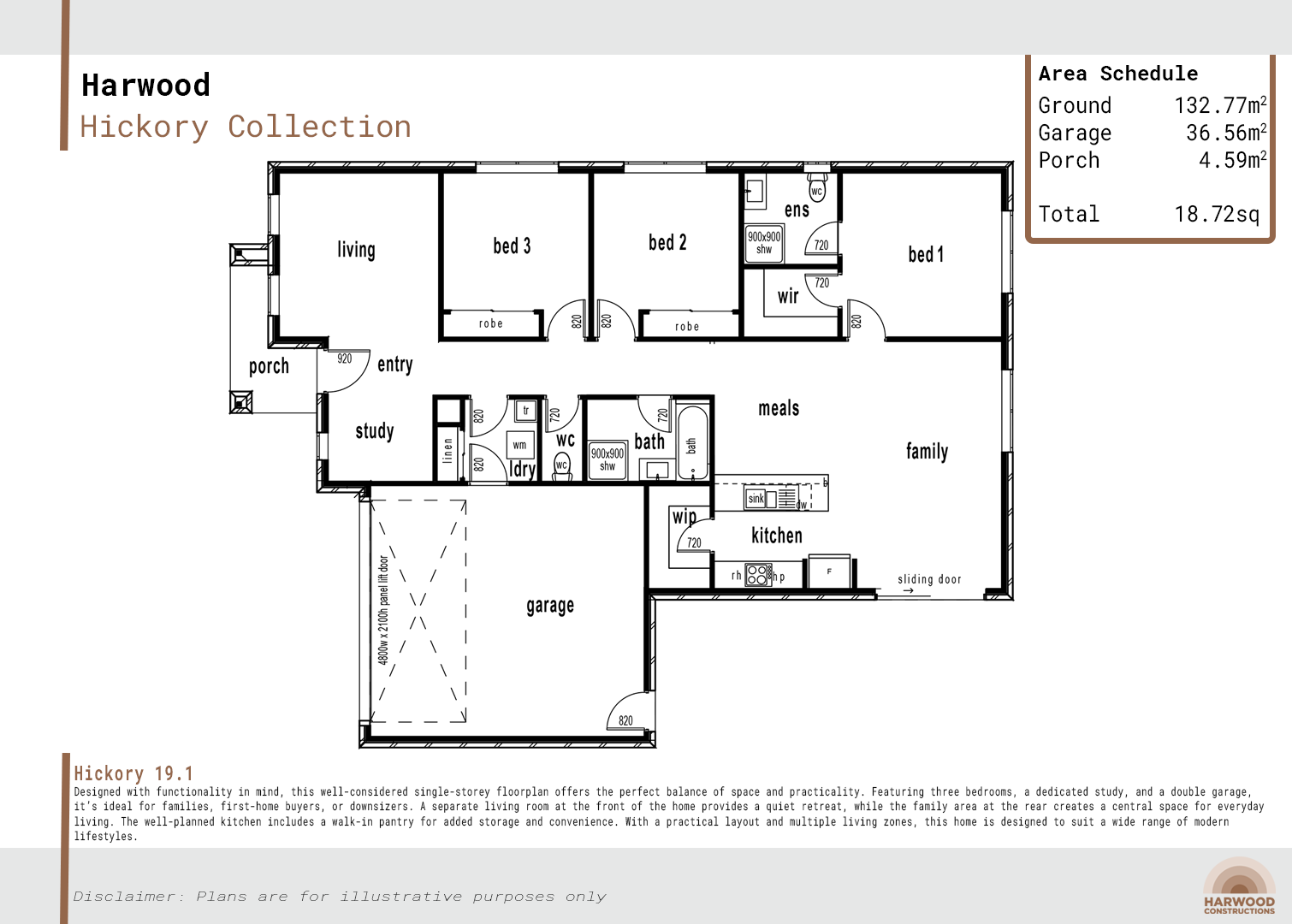 Hickory 19.1 floor plan